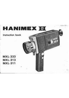 Hanimex MXL 333 manual. Camera Instructions.